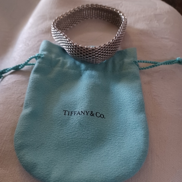 Tiffany & Co Somerset Mesh Bracelet, SS - Picture 2 of 11